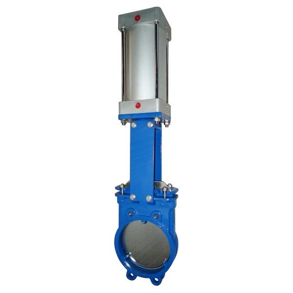 DN200 PN10 Pnmatik Pistonlu Bakl Srgl Vana