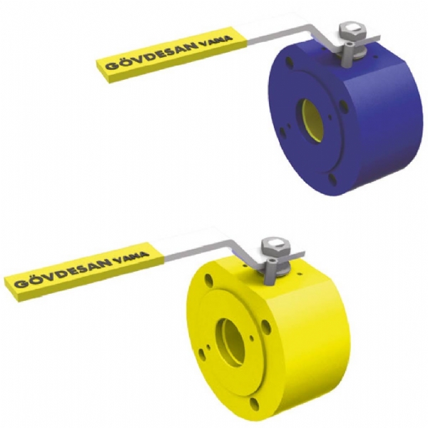 DN20 PN40 Monoblok Kresel Vana