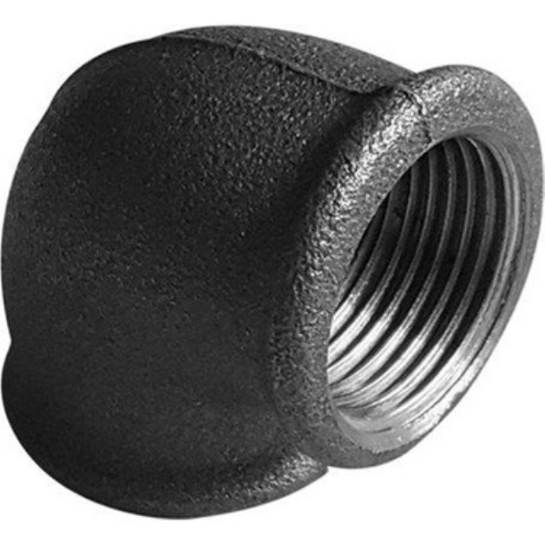 3" Siyah Dkm Dirsek
