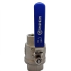 3/8" PN63 Aısı304 2 Parçalı Paslanmaz Dişli Küresel Vana